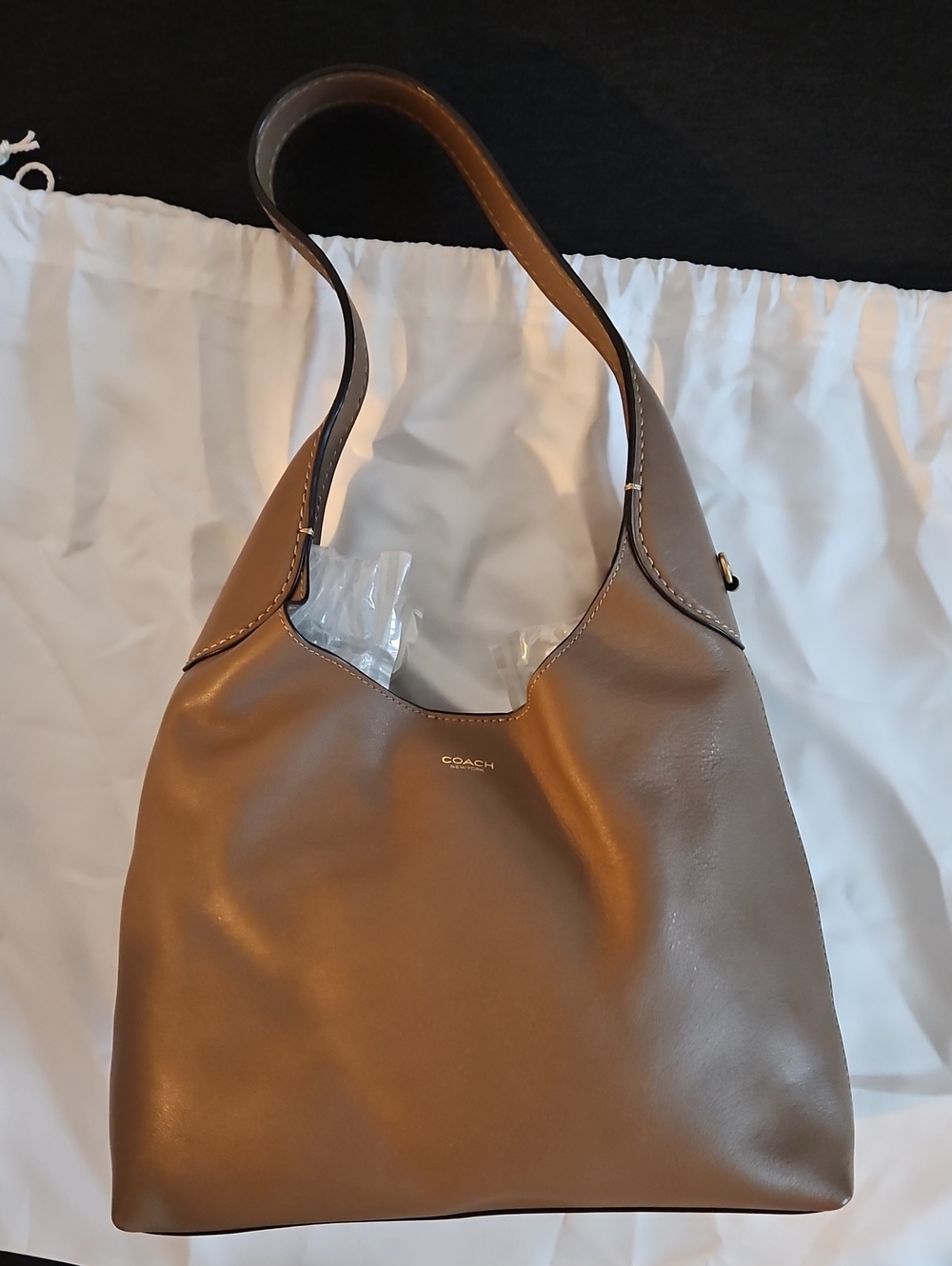Coach Brooklyn 28 In STONE (Retired Colour)